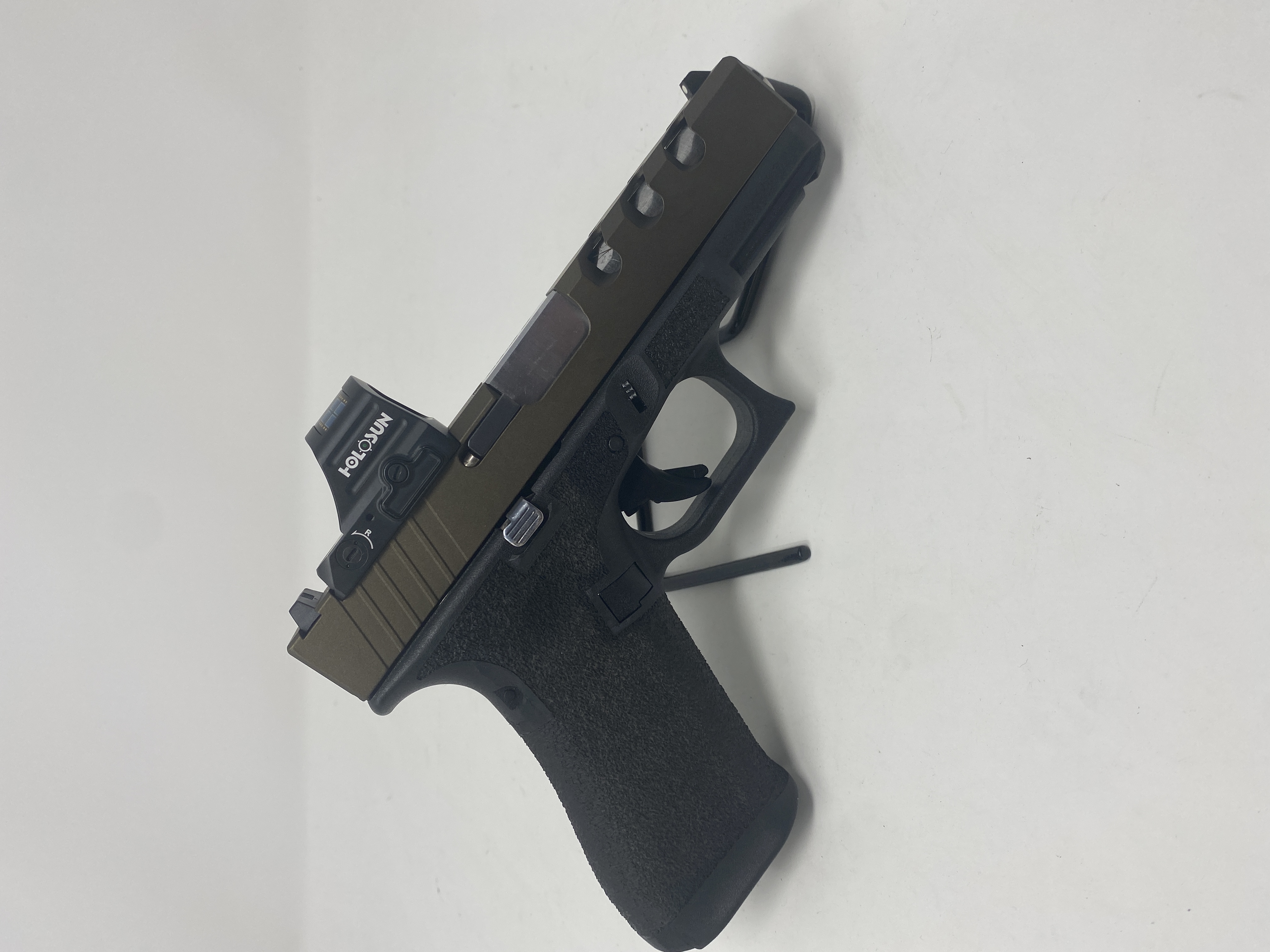 Bronze Color Raptor Bronze Raptor with Optic and Operator Stipple | Cerakote