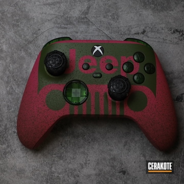 Sig™ Pink, Chocolate Brown And Multicam® Bright Green Xbox One Controller