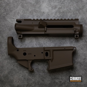 Cerakoted Chocolate Brown Ar Upper And Lower