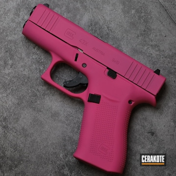 Cerakoted  Pink Glock 43x  In H-141