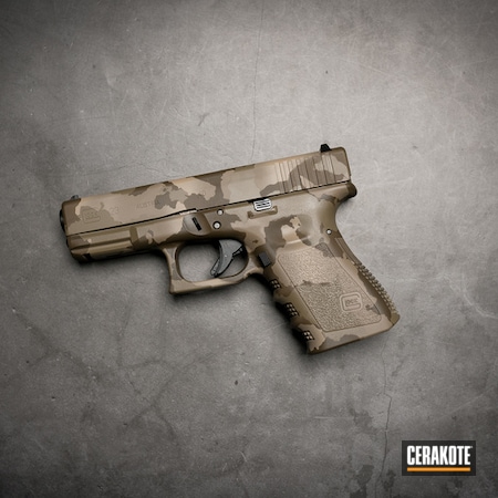 Powder Coating: Glock,S.H.O.T,DESERT SAND H-199,Pistol,Patriot Brown H-226,MAGPUL® FLAT DARK EARTH H-267