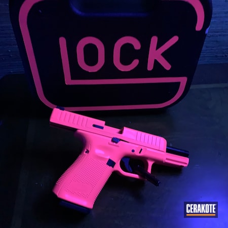 Powder Coating: Glock,S.H.O.T,22lr,Pistol,.22LR,Glow,Kriger Operational Cartel,Prison Pink H-141