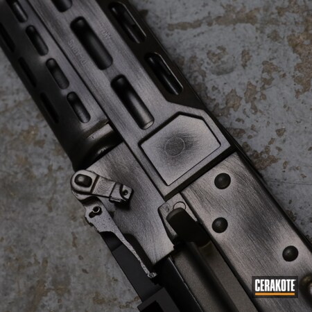 Powder Coating: Satin Aluminum H-151,Distressed,BLACKOUT E-100,S.H.O.T,AK Rifle,Rifle