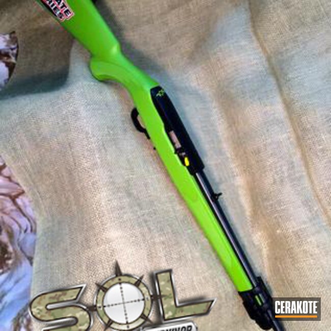 Cerakoted H-168 Zombie Green