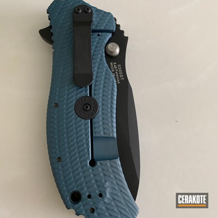 Powder Coating: Graphite Black H-146,Blue Titanium H-185,Kriger Operational Cartel,Zero Tolerance,Knife,Folding Knife
