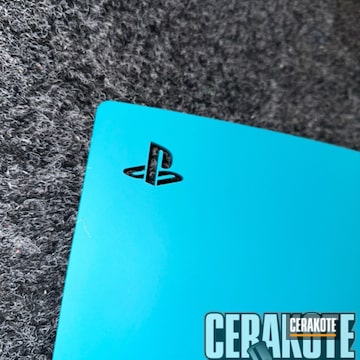 Aztec Teal Playstation 5 Faceplate & Back Cover
