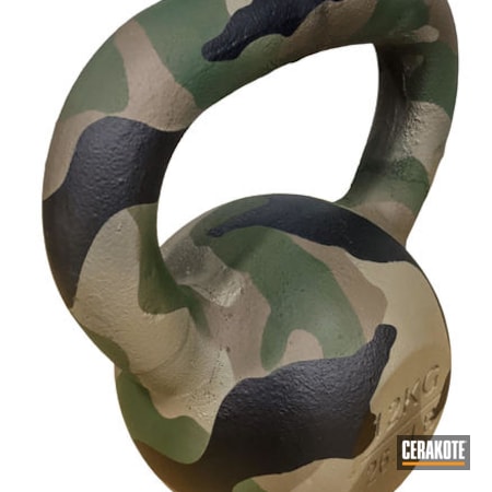 Powder Coating: Weight Lifting,Graphite Black H-146,Chocolate Brown H-258,Highland Green H-200,Kettlebell,m81 Camo,Flat Dark Earth H-265,Weights,M81