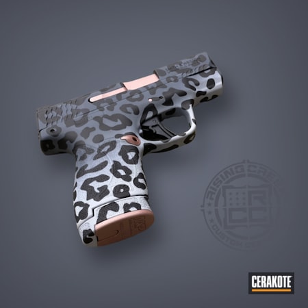 Powder Coating: Hidden White H-242,ROSE GOLD H-327,Leopard Print,Smith & Wesson M&P,Smith & Wesson,S.H.O.T,Girls Gun,Armor Black H-190,MAGPUL® STEALTH GREY H-188