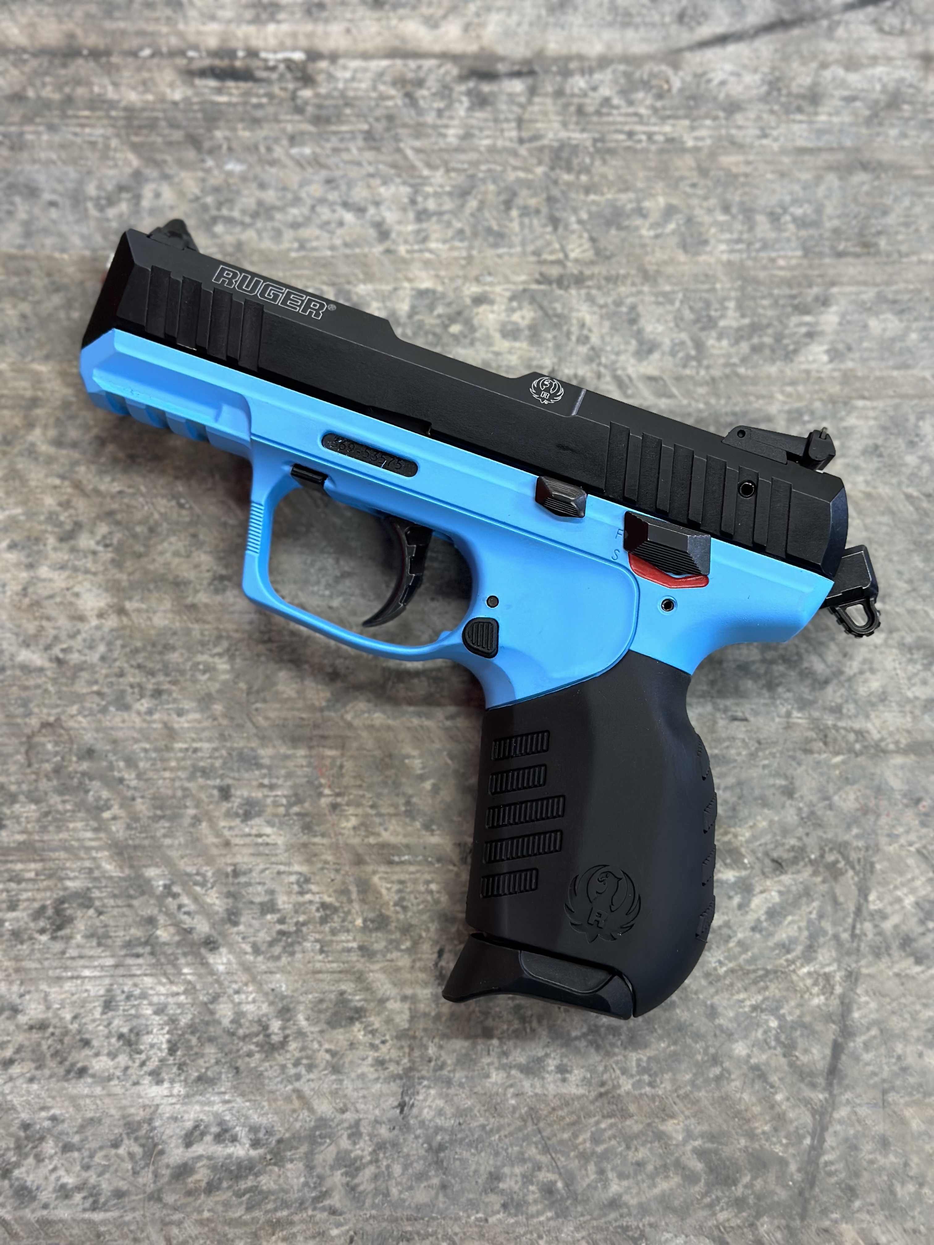 Blue Raspberry Ruger SR22 | Cerakote