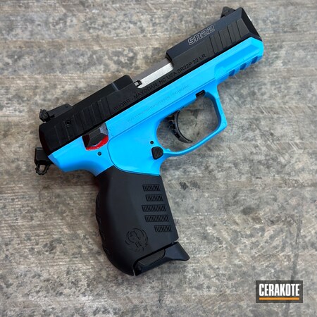Powder Coating: BLUE RASPBERRY H-329,SR22,S.H.O.T,22lr,Pistol,22,Ruger,Semi-Auto,Ruger SR22