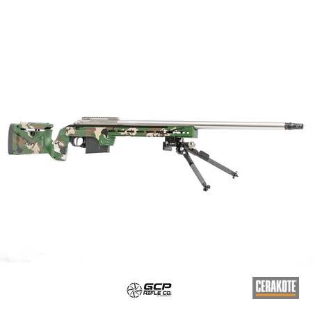 Powder Coating: Rifle Chassis,Chocolate Brown H-258,S.H.O.T,Precision Rifle,Vision Products,Highland Green H-200,Armor Black H-190,Camo,Bolt Action Rifle,MCMILLAN® TAN H-203
