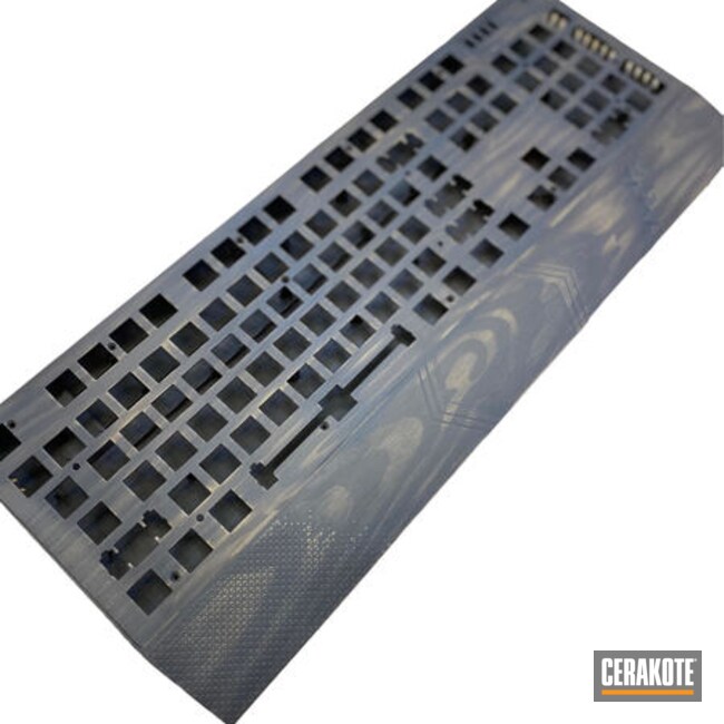 Custom Woodgrain Pattern For Keyboard