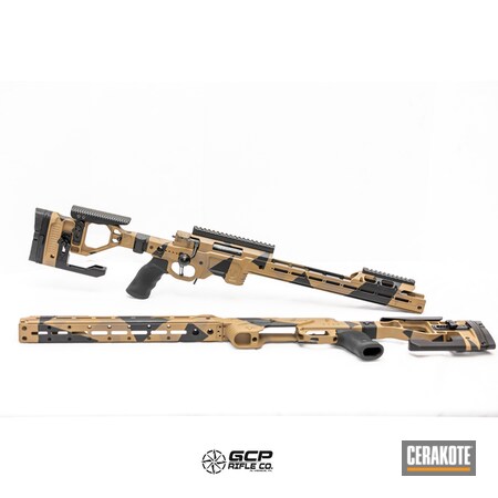 Powder Coating: BARRETT® BROWN H-269,Rifle Chassis,S.H.O.T,Precision Rifle,Vision Products,Armor Black H-190,Accuracy International,Chassis,Flat Dark Earth H-265,Bolt Action Rifle,Splinter Camo