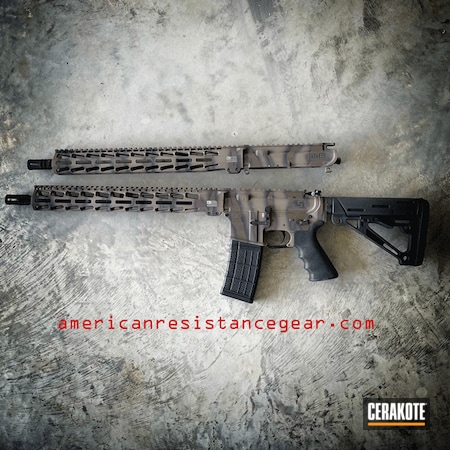 Powder Coating: Graphite Black H-146,AR Rifle,S.H.O.T,Patriot Brown H-226,Flat Dark Earth H-265
