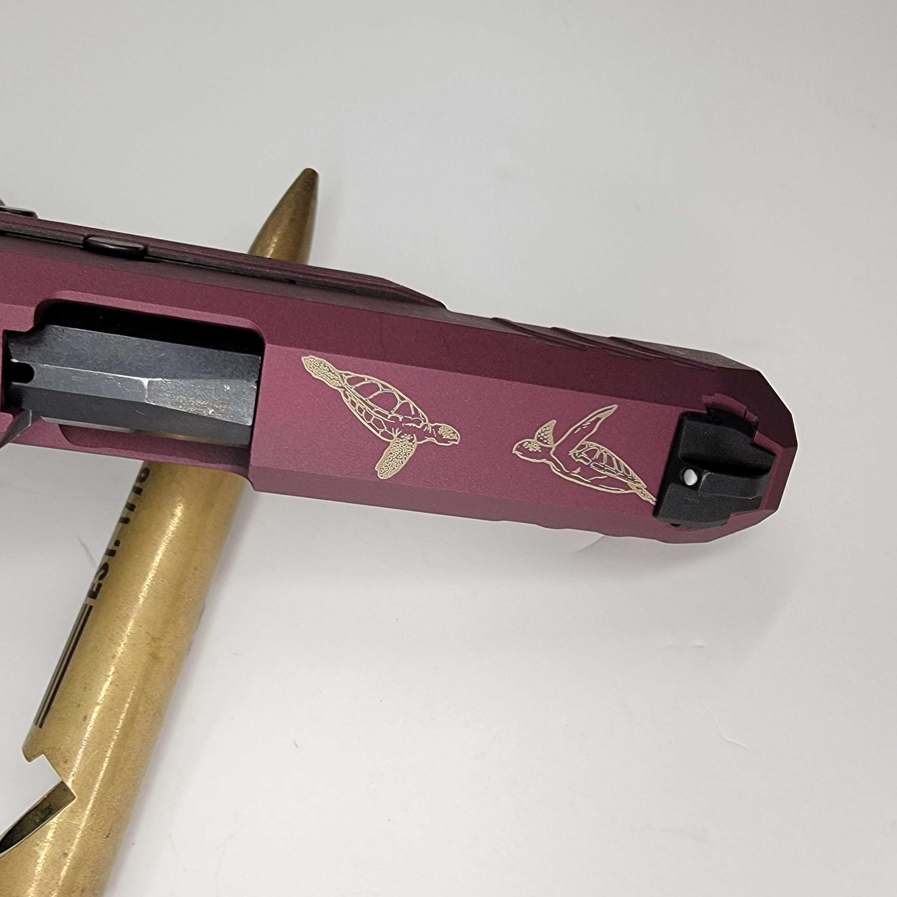 Cherry 2000 Ruger Ruger Security 9 finished in a Black Cherry Finish | Cerakote