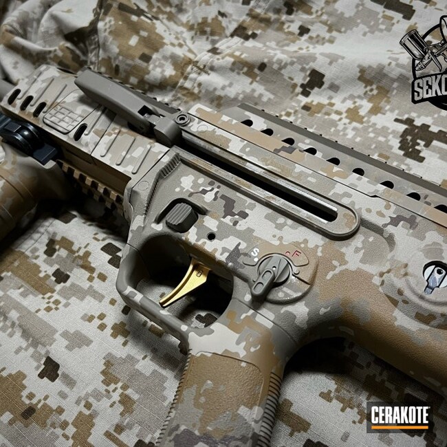 Tavor X95 in H-187, H-297, H-203, H-258, H-216, H-122 and H-267 | Cerakote