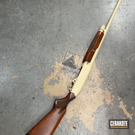 Powder Coating: 12 Gauge,Shotgun,S.H.O.T,Pump-action Shotgun,Refinished,Remington,Complete Restoration,Restoration,BENELLI® SAND H-143