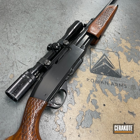 Powder Coating: Remington 760,S.H.O.T,Hunting Rifle,Midnight E-110,Remington,Rifle,Restoration,Hunting,Antique