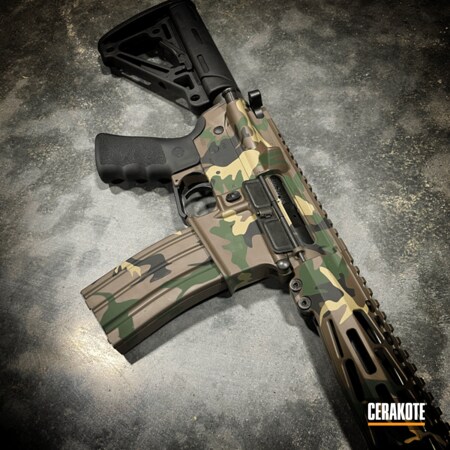 Powder Coating: Graphite Black H-146,Chocolate Brown H-258,S.H.O.T,Highland Green H-200,Old School Camo,M81,Coyote Tan H-235