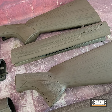 Powder Coating: Buttstock,Graphite Black H-146,Midnight Bronze H-294,Chocolate Brown H-258,S.H.O.T,Faux Wood,Browning,Forearm