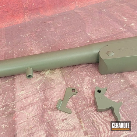 Powder Coating: Jungle E-140,12 Gauge,S.H.O.T,Barrel,Gun Parts
