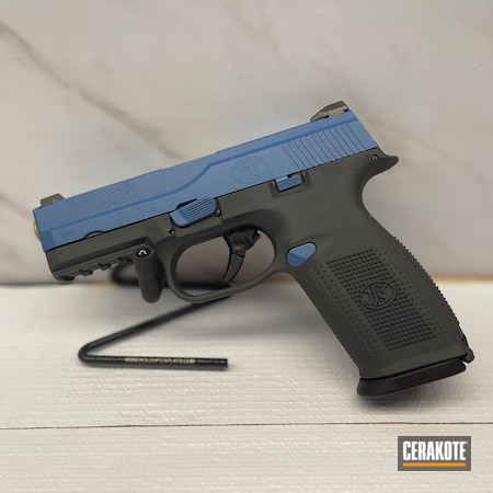 Powder Coating: Patriot Blue H-362,Custom Cerakote,S.H.O.T,Pistol,Gold H-122,Tungsten H-237