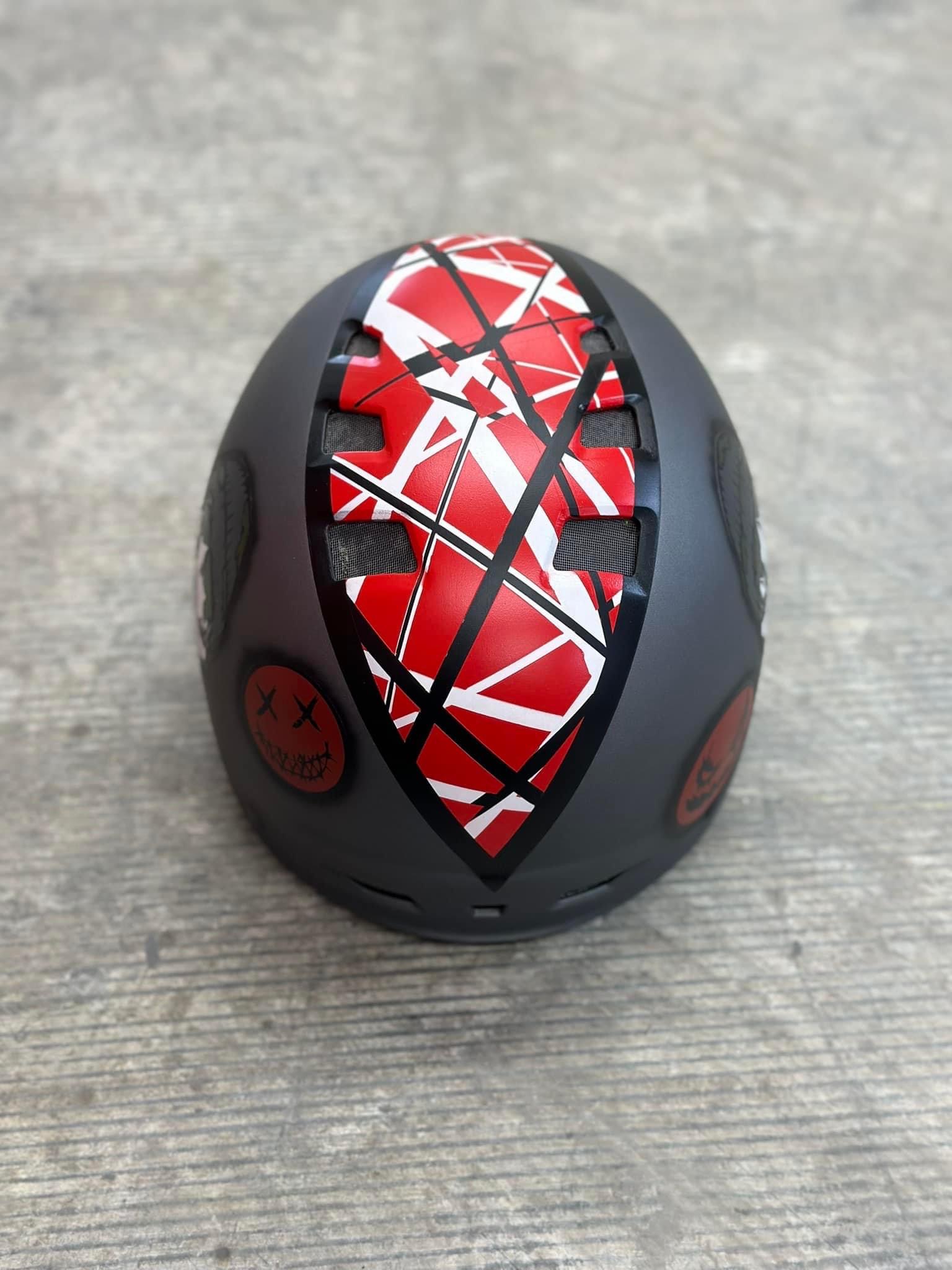 custom snowboard helmet Blue Landscape (Ski / Helmet) The Classic 2.0 Snowboard helmet is Sandboxs signature rim helmet with a ball cap profile Create your own Deep Space