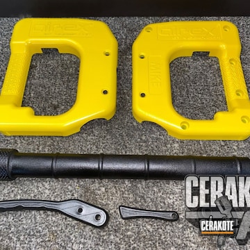 Cerakoted Jet Wash Parts In H-144 And H-146