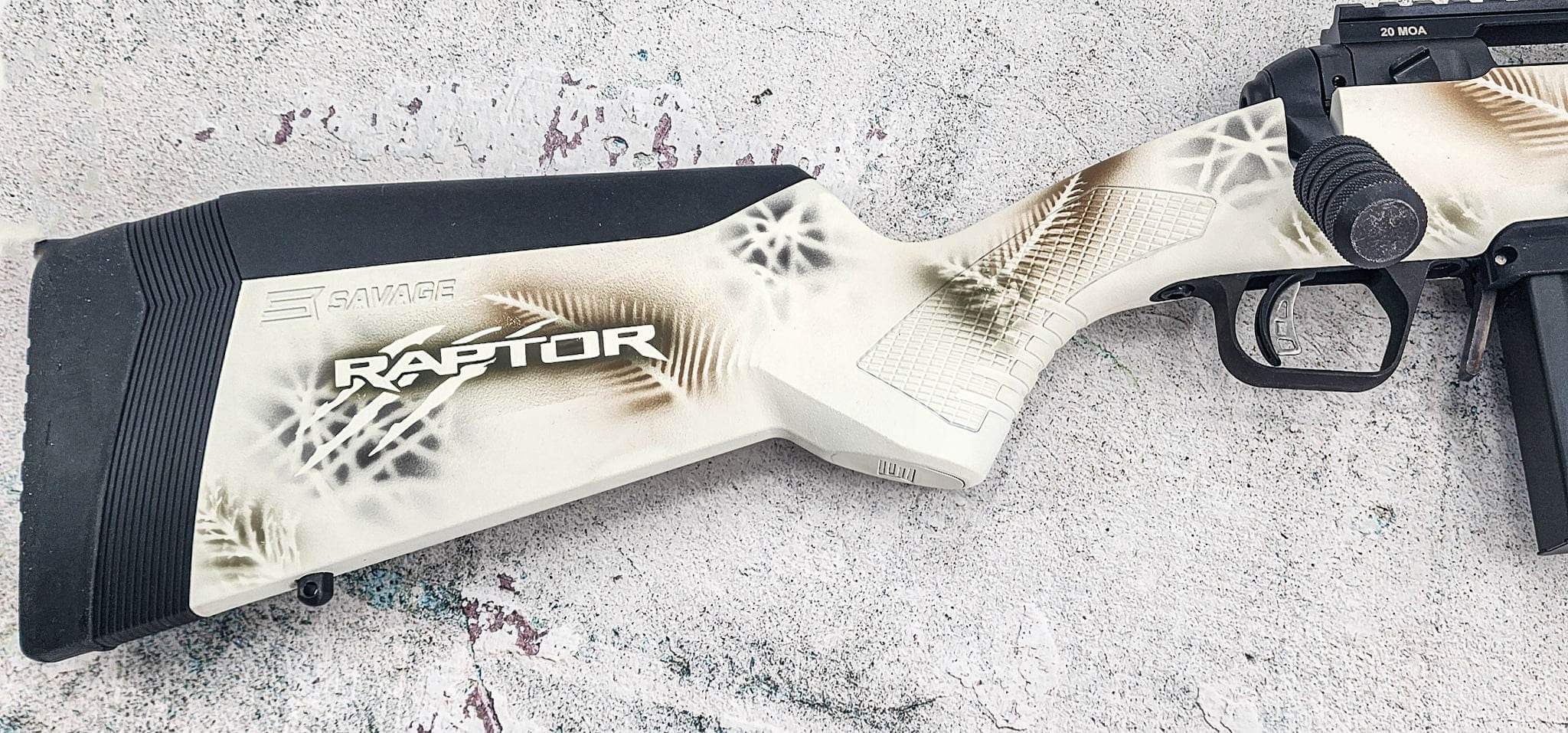 Rifle Stock finished with H-136, H-229, H-146 and H-265 | Cerakote