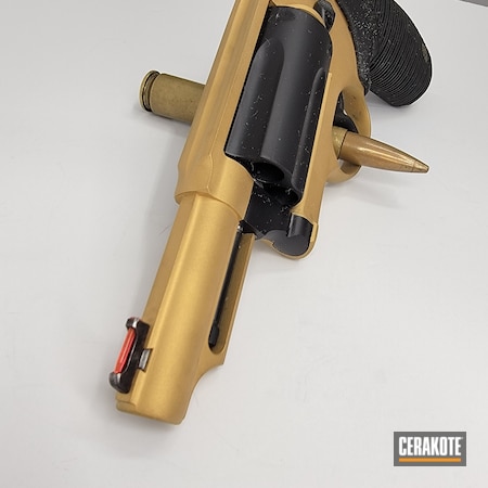 Powder Coating: Graphite Black H-146,S.H.O.T,Gold H-122,Revolver,Judge,Taurus