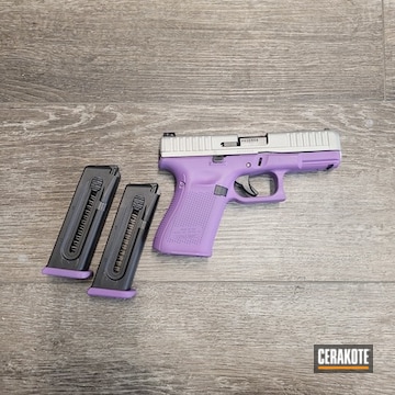 Purple Slide On Glock 