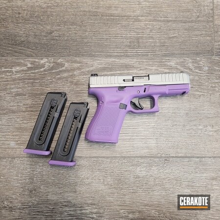 Powder Coating: Glock,S.H.O.T,Girls Gun,Pistol,Bright Purple H-217