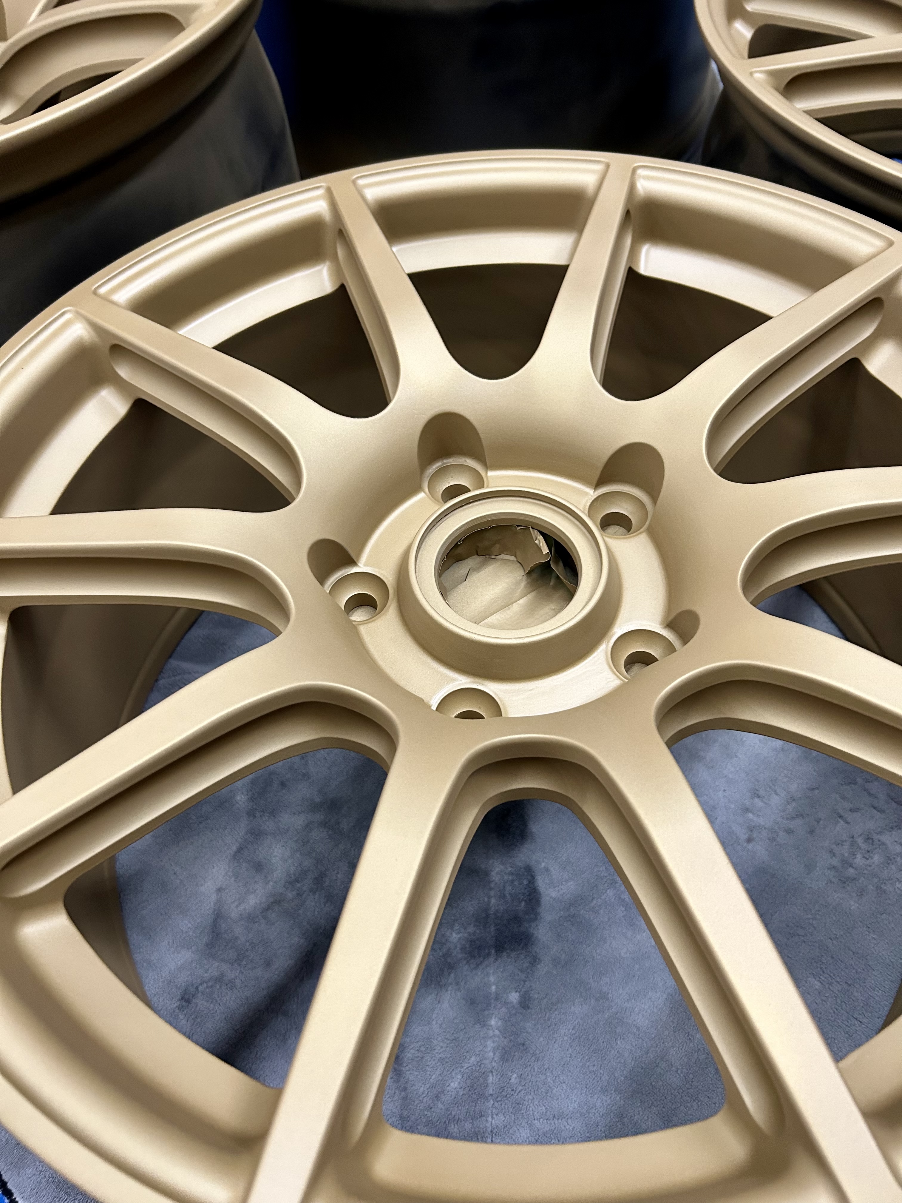 Custom color for Porsche rims | Cerakote