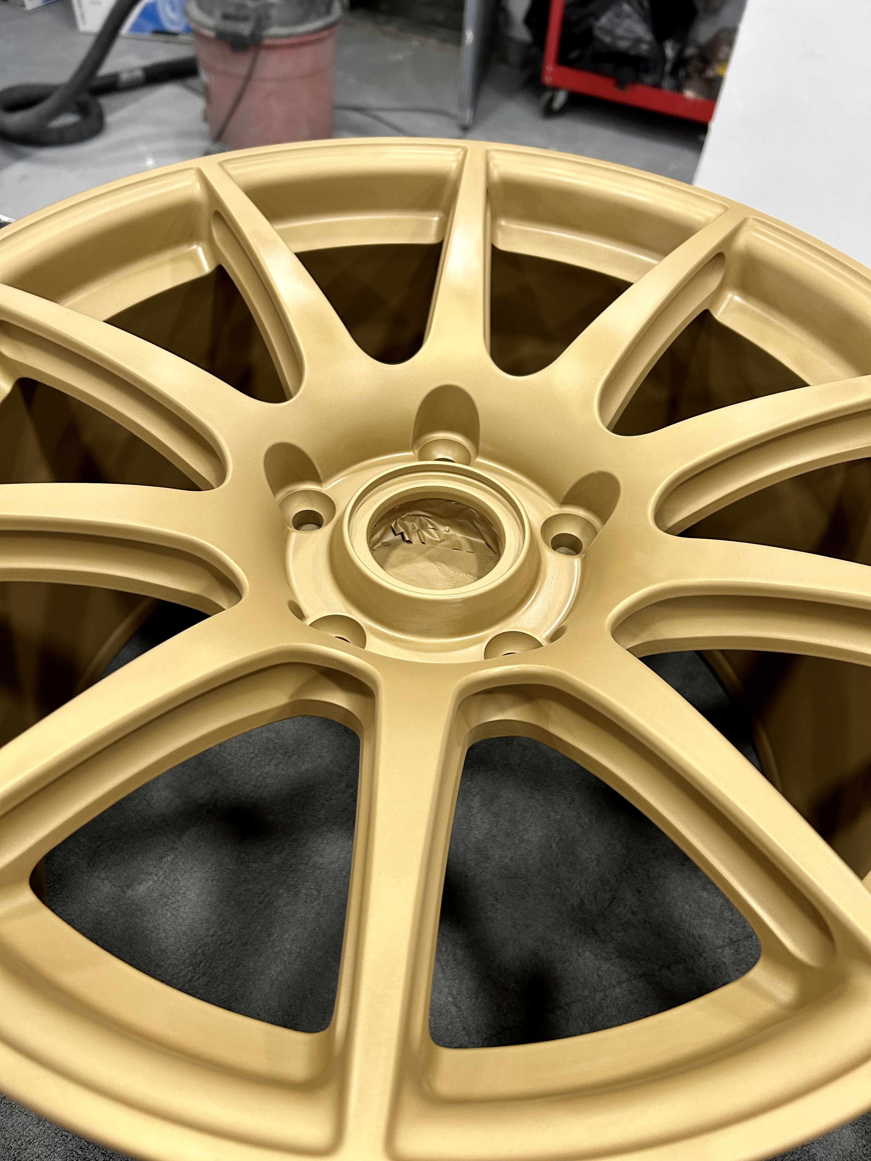 Custom color for Porsche rims | Cerakote