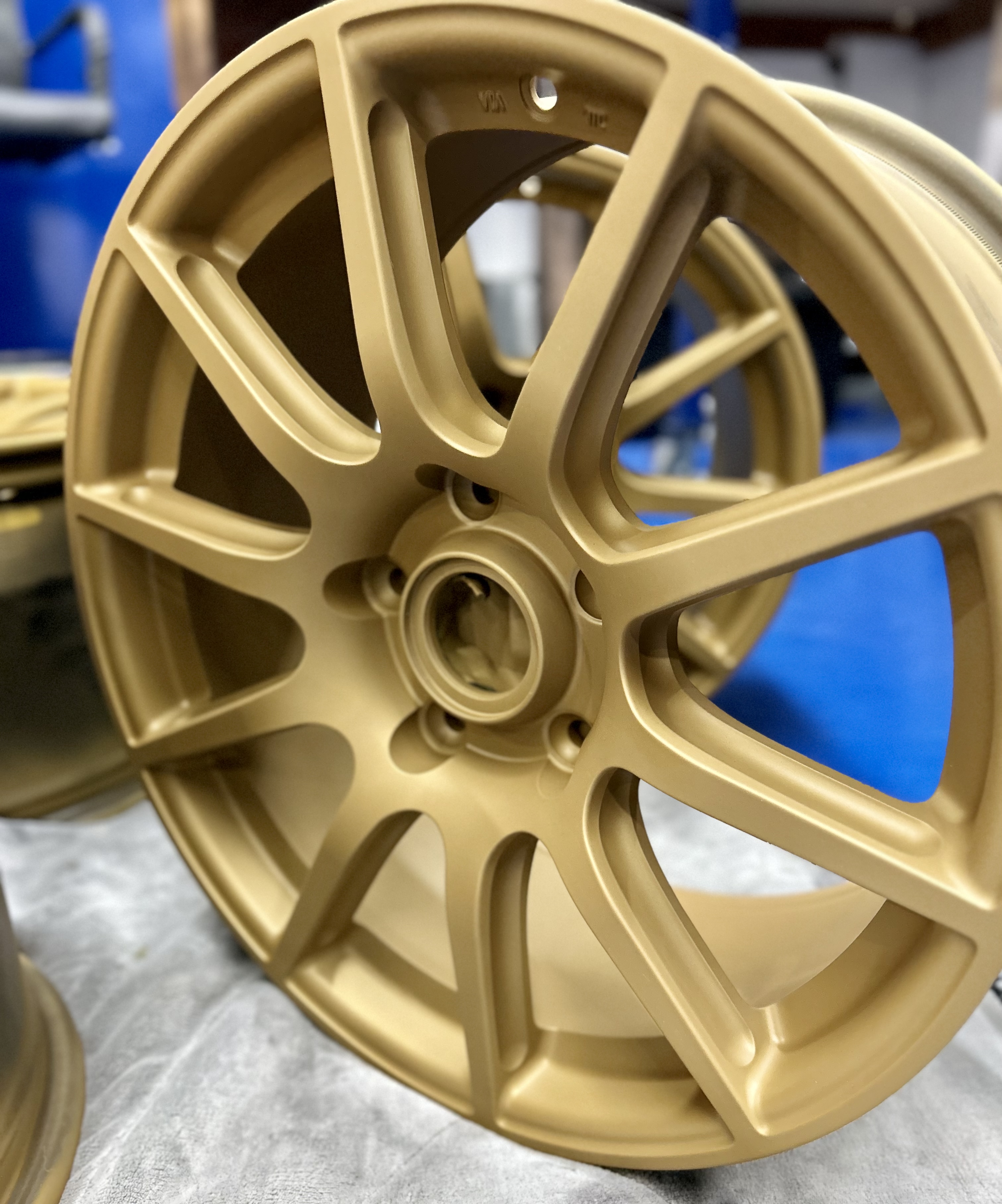 Custom color for Porsche rims | Cerakote