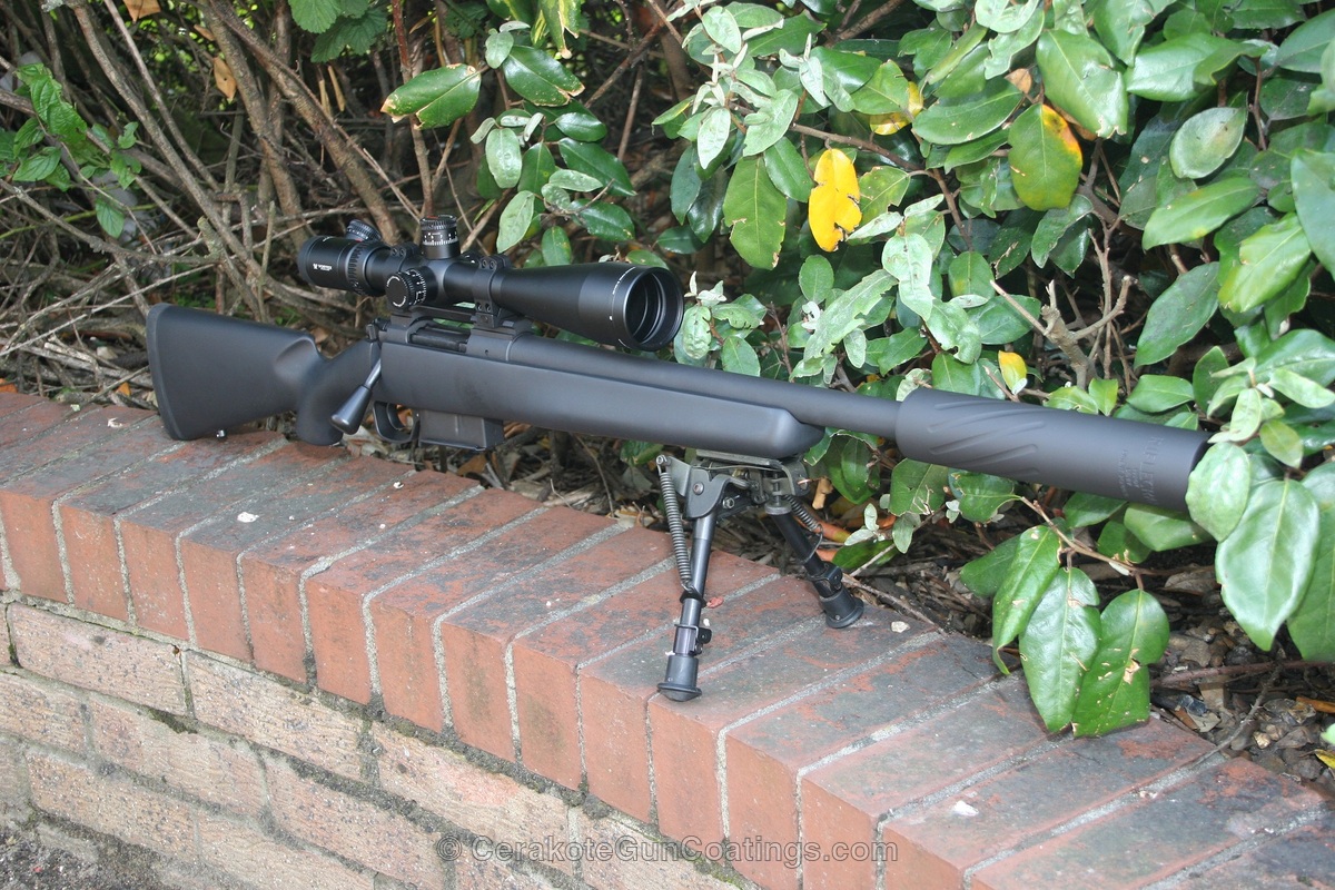 H-190 Armor Black with C-192 Armor Black by Mark Dunford | Cerakote