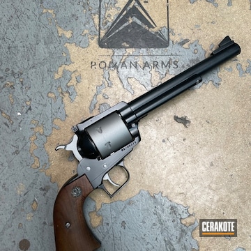 Cerakoted Ruger Revolver In E-250 And E-110