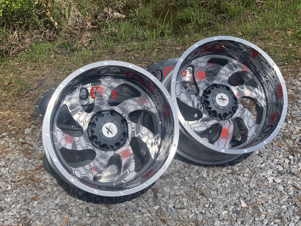 Custom Company & Kryptek Truck Rims | Cerakote
