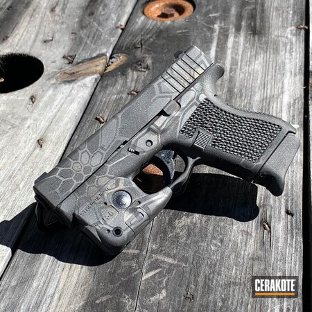 Powder Coating: Graphite Black H-146,Satin Aluminum H-151,Glock,S.H.O.T,Pistol,Sniper Grey H-234,Kryptek
