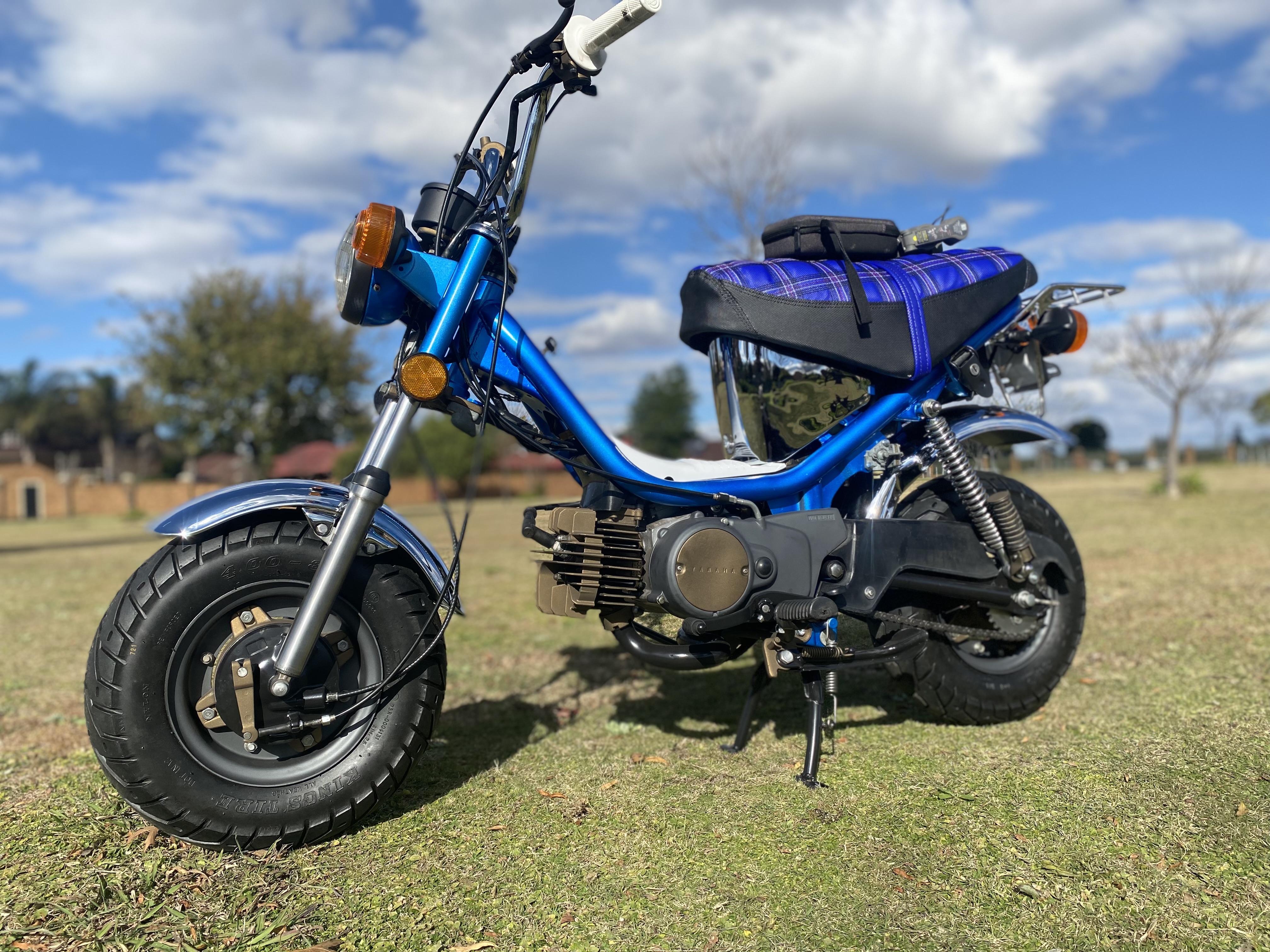 1981 Yamaha Chappy build | Cerakote