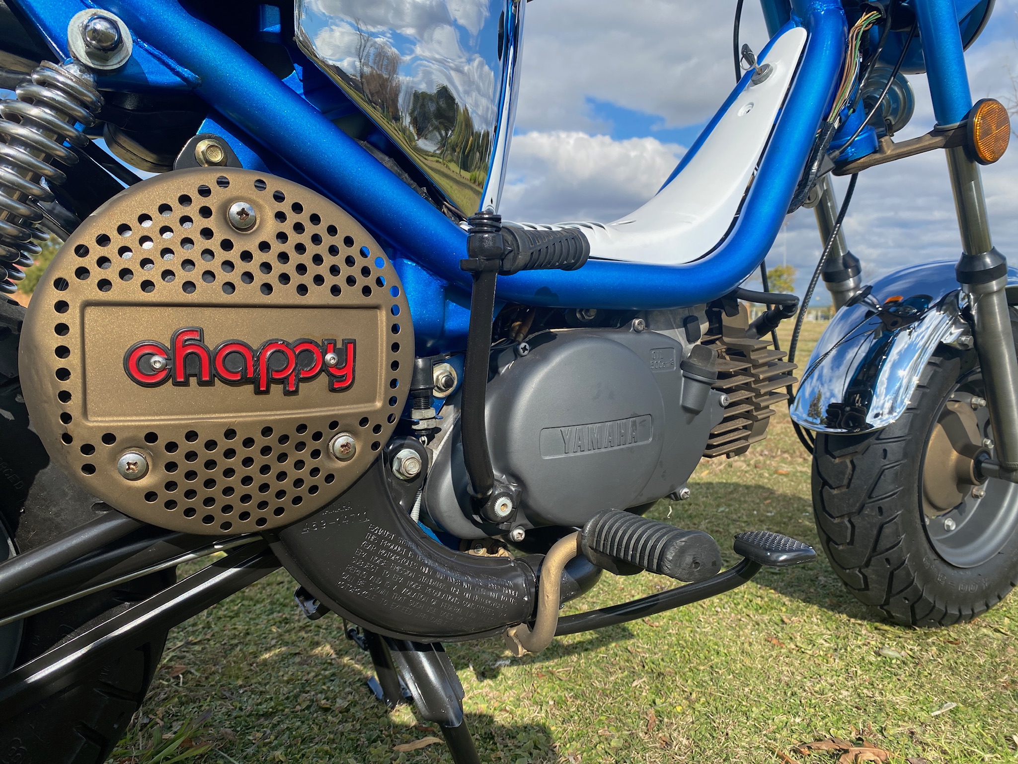 1981 Yamaha Chappy build | Cerakote