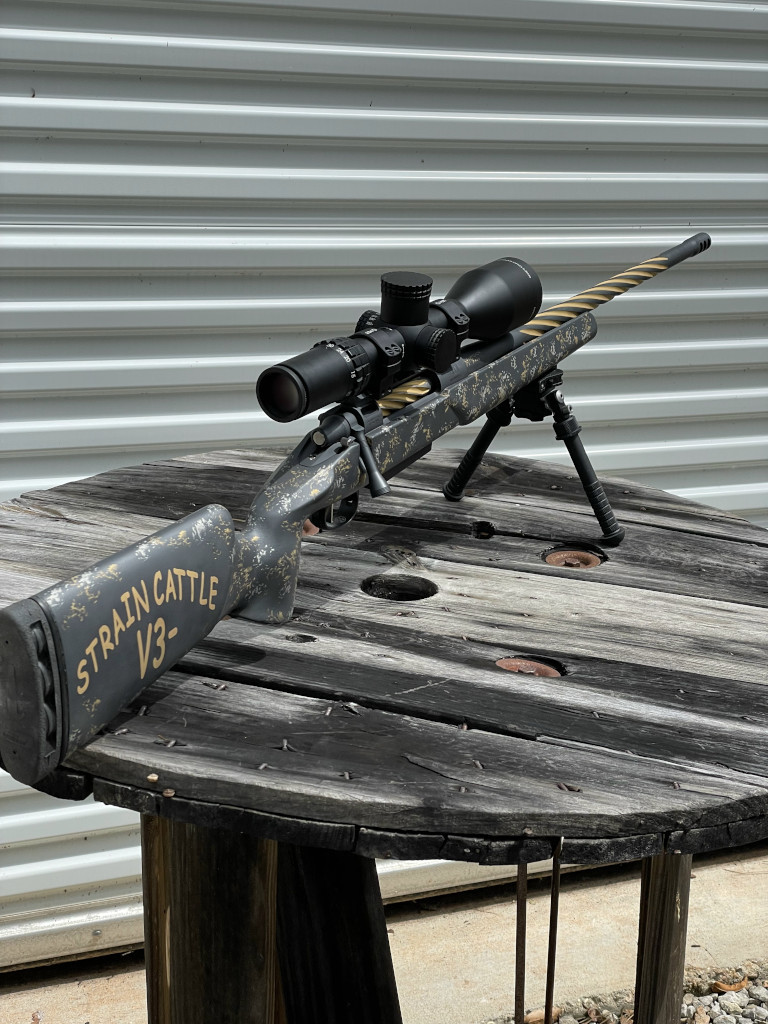 Maniacal Arms Custom Bolt Action Rifle, Fluted Barrel | Cerakote