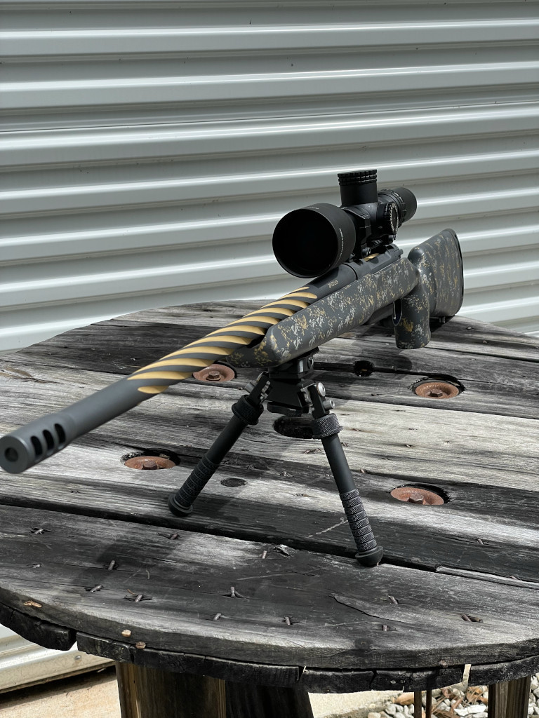 Maniacal Arms Custom Bolt Action Rifle, Fluted Barrel | Cerakote