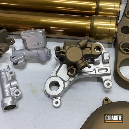Powder Coating: Cerakote Clear - Aluminum MC-5100,CR500,Automotive,Burnt Bronze H-148,Honda