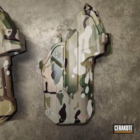 Powder Coating: Hydrographics,S.H.O.T,Production,Holster,MATTE CERAMIC CLEAR MC-161,Kydex Holster