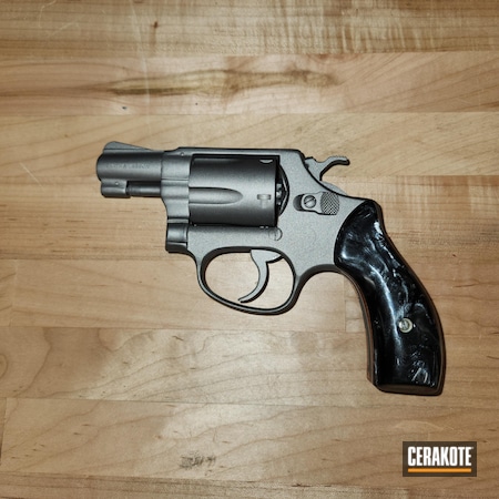 Powder Coating: Smith & Wesson,S.H.O.T,Refurbished,Revolver,Gun Metal Grey H-219