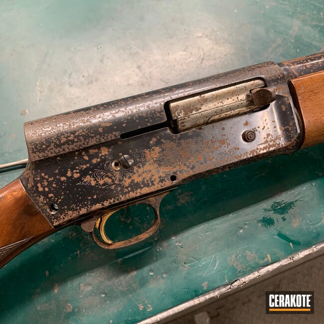 Cerakoted: Rifle,Stainless H-152,Restoration,Shotgun Restoration