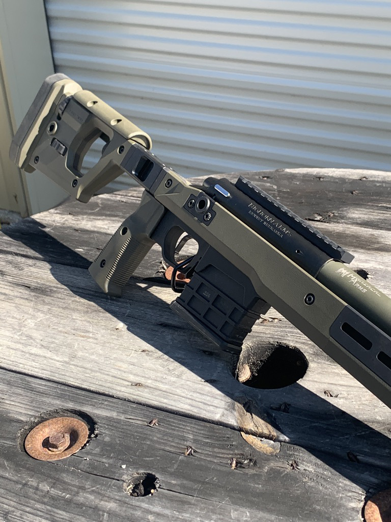 Maniacal Arms Custom Rifle Build on MDT Chassis | Cerakote