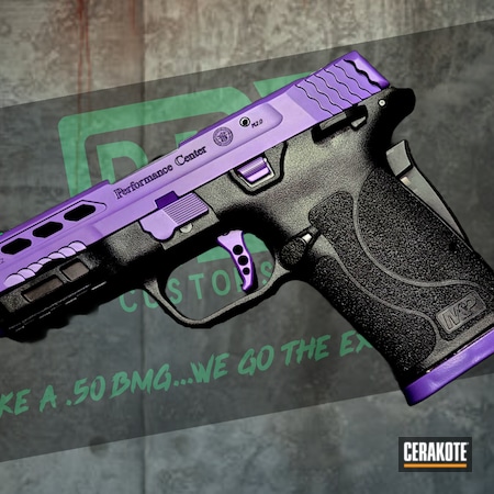 Powder Coating: Smith & Wesson M&P,S.H.O.T,Pistol,Bright Purple H-217