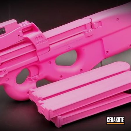 Powder Coating: S.H.O.T,FN P90,PS90,Prison Pink H-141
